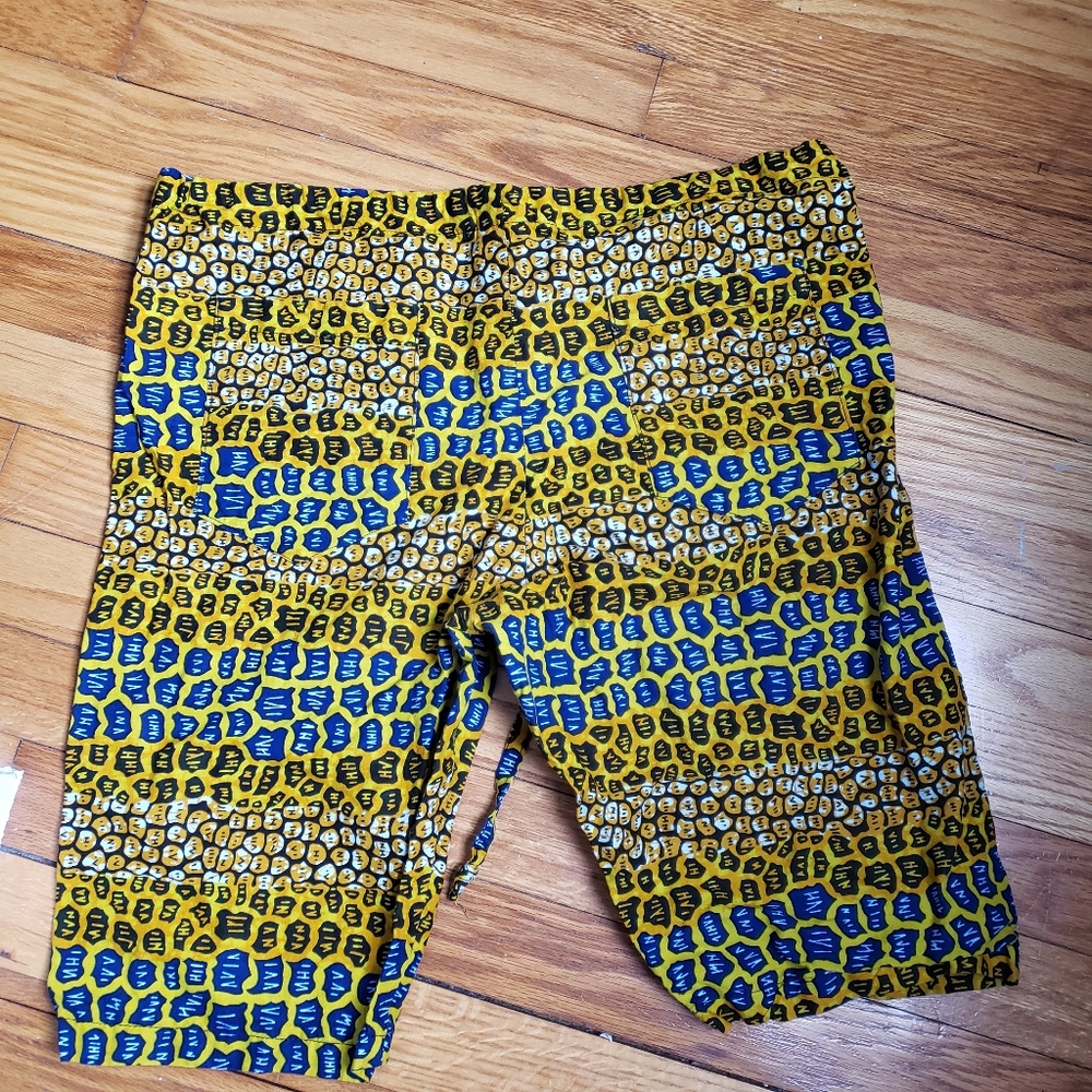 Unisex  african print Shorts
